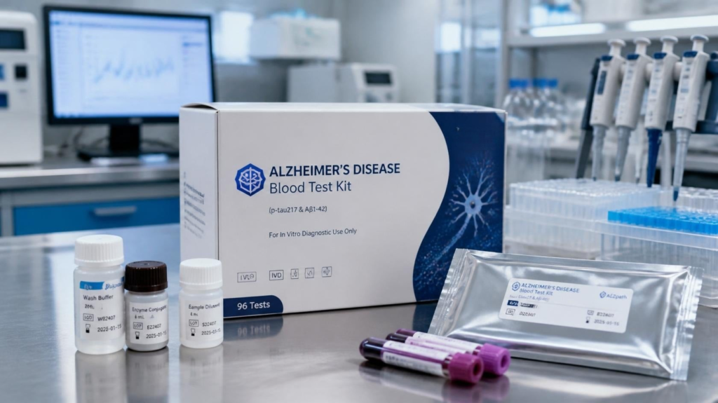 Blood test kit for Alzheimer’s