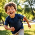 A young boy ADHD