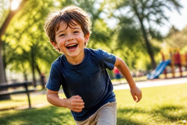 A young boy ADHD