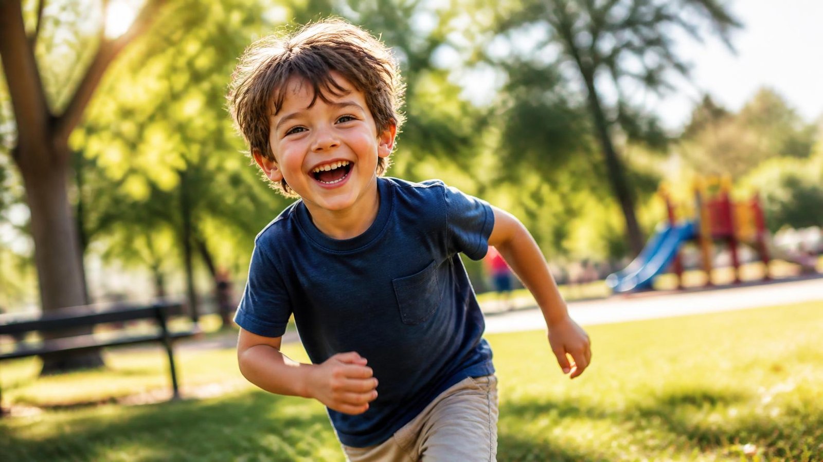 A young boy ADHD
